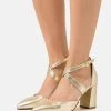 Anna Field LEATHER - Pumps - Gold 1 Anna Field LEATHER - Pumps - Gold -Fashion Verkauf 004a6a0ddf4a4c61b6f2ccffce93cdca