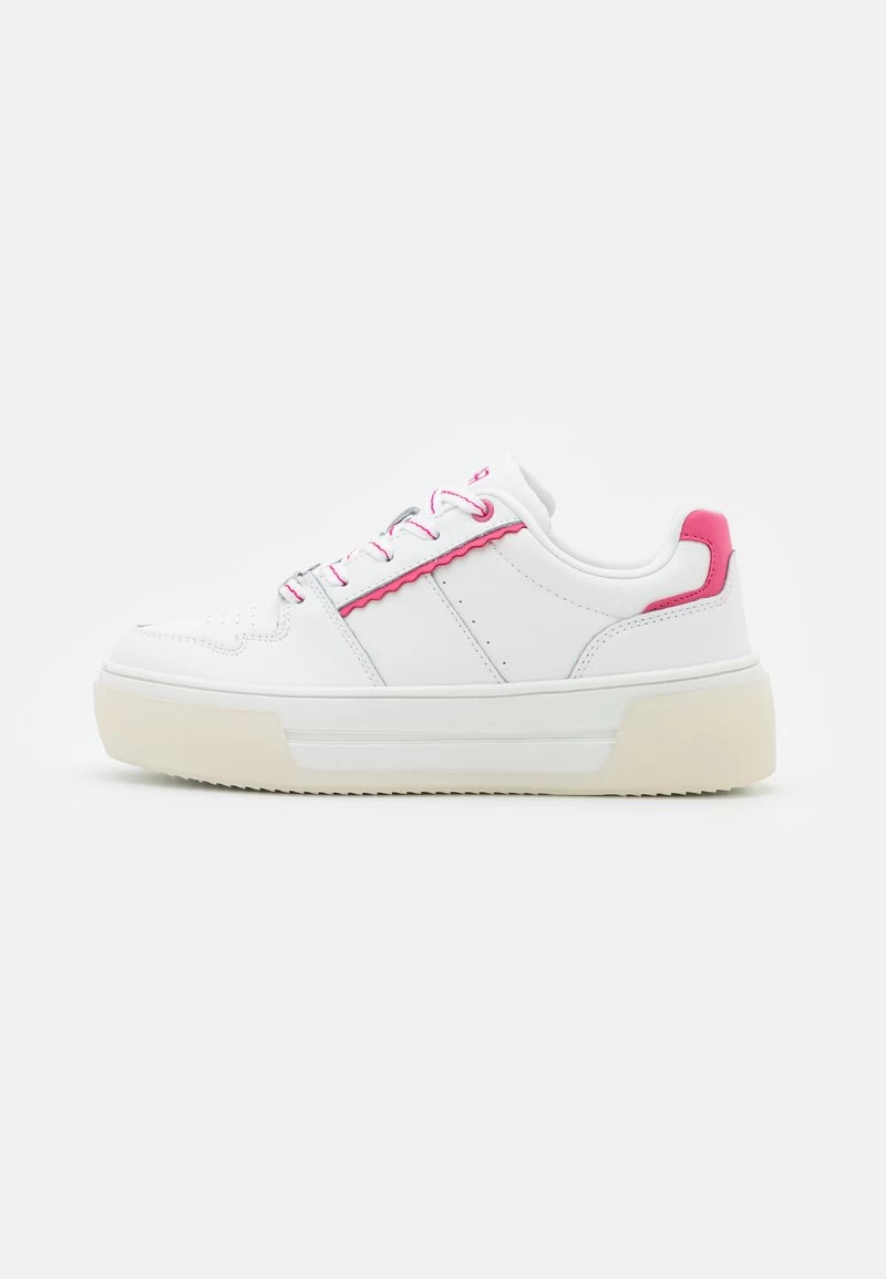 Anna Field LEATHER - Sneaker Low - White/pink 4 Anna Field LEATHER - Sneaker Low - White/pink – Bild 2