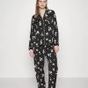 Anna Field SET - Pyjama - Black/offwhite -Fashion Verkauf 0d475b7e4d08437c84b19e2e6523e867