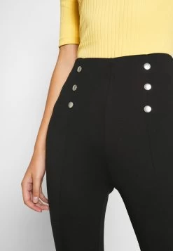 Anna Field Punto Leggings With Button Detail - Leggings - Hosen - Black 12 Anna Field Punto Leggings With Button Detail - Leggings - Hosen - Black -Fashion Verkauf 1082ddd4170244f5a2ff0b9705882777