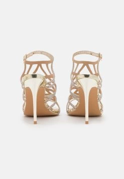 Anna Field LEATHER - High Heel Sandalette - Gold -Fashion Verkauf 11774d78772b458eb1c7d2e80cdb47a5