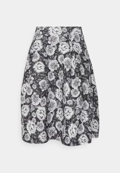 A-Linien-Rock - Black/white 12 A-Linien-Rock - Black/white -Fashion Verkauf 18f0514cc1df4d3586595a45d12bc89f