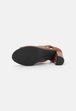 Anna Field LEATHER - Schaftsandale - Cognac -Fashion Verkauf 1f6a2f6ff19e4d74bb3ca5506bba5cab