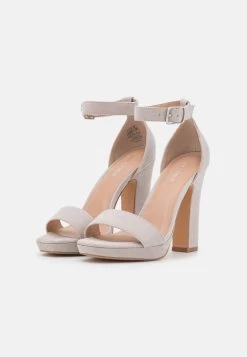 Anna Field High Heel Sandalette - Light Grey -Fashion Verkauf 217beb50ed254523b1970e7edddd5f9a