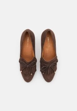 Anna Field LEATHER - Pumps - Dark Brown 13 Anna Field LEATHER - Pumps - Dark Brown -Fashion Verkauf 243aa2f82c114f04a3161d47909dc53b