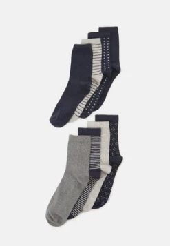 Anna Field HEART ANKLE 8 PACK - Socken - Black/grey -Fashion Verkauf 291a67beebbb496e8d68a405aa13a6dd