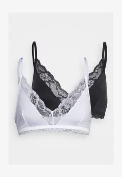 Anna Field 2 PACK - Triangel BH - Black/ White -Fashion Verkauf 2992bd4c81ab4192ae390bba41a0ce04