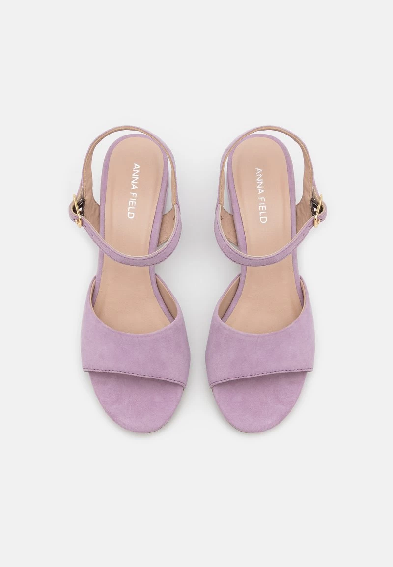 Anna Field LEATHER - Riemensandalette - Lilac 8 Anna Field LEATHER - Riemensandalette - Lilac – Bild 6