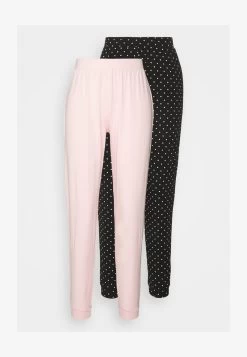 Anna Field 2 PACK - Nachtwäsche Hose - Black/white -Fashion Verkauf 313e84533d0c42be82ab00e5a3b965ed