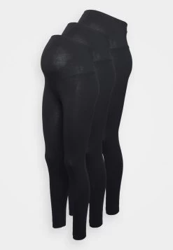 3 PACK - Leggings - Hosen - Black 11 3 PACK - Leggings - Hosen - Black -Fashion Verkauf 33adf4881c0645c09fbcd8a2b890b37b