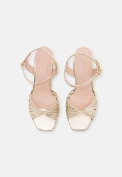 Anna Field LEATHER - High Heel Sandalette - Gold -Fashion Verkauf 377cf4065a3f4cddaf1b0b333e20c985