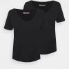 Anna Field T-Shirt Basic - Black -Fashion Verkauf 38797e8e175f4261876f959713edfbed