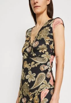 Anna Field Jerseykleid - Black/multi Coloured -Fashion Verkauf 3a41c3a6305a431fa35126f0a10edbb6