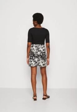 Anna Field Shorts - Black/off-white -Fashion Verkauf 3a9846adea8c4808a36cdb49e64ed70f