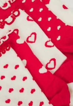 Anna Field 5 PACK - Socken - White/red -Fashion Verkauf 3e52e98c255e4d818da5d29ebb75b7e5