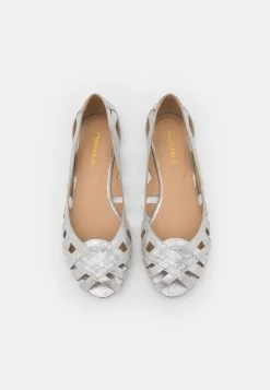 Anna Field LEATHER - Peeptoe Ballerina - Silver 13 Anna Field LEATHER - Peeptoe Ballerina - Silver -Fashion Verkauf 41d293fcbba948eb9fa8525a5ce0060d