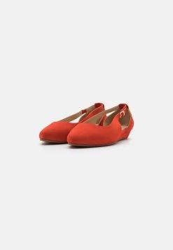 Anna Field LEATHER - Riemchenballerina - Red -Fashion Verkauf 42e3280b4fc14830b7fa3fbbb4d7a34f