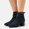 Anna Field LEATHER - Stiefelette - Dark Blue -Fashion Verkauf 47f1a49287bb48d2a5e36a7afe2ac428