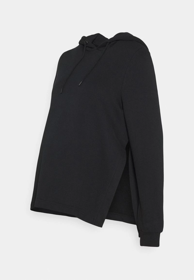 NURSING HOODIE WITH SLIT - Kapuzenpullover - Black 6 NURSING HOODIE WITH SLIT - Kapuzenpullover - Black – Bild 4