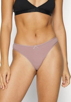 Anna Field GEORGINA 7PP THONG COTTON - String - Black/pink -Fashion Verkauf 4b32aad786514479923d25cd5c95ab9a