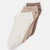 Anna Field SOFT RIBBED SNEAKER SOCKS 5PACK - Socken - Beige -Fashion Verkauf 50aa58a00a924ffb99a4669a321ad97e 2