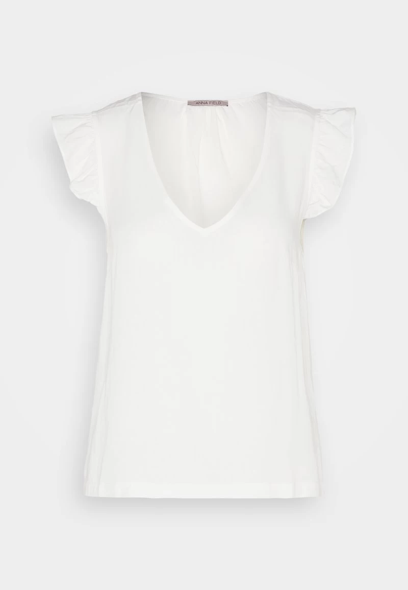 Anna Field T-Shirt Print - White 7 Anna Field T-Shirt Print - White – Bild 5