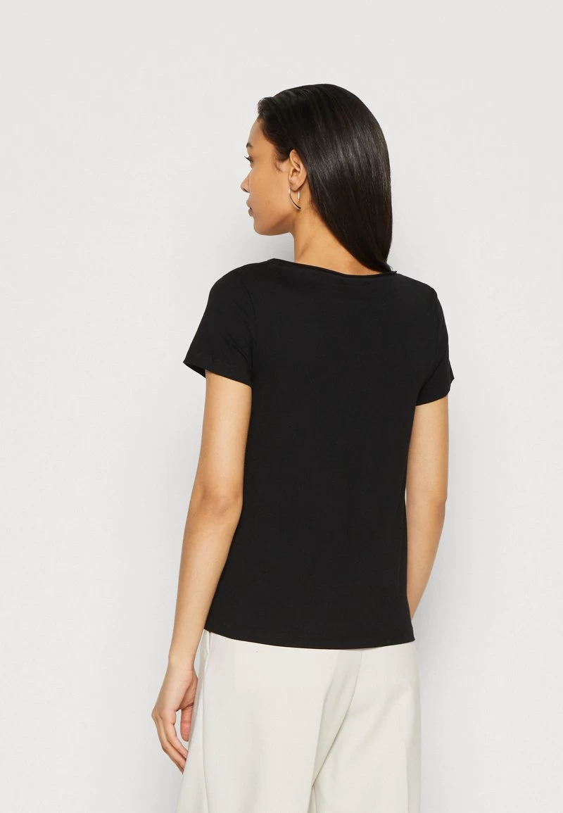 Anna Field 3 PACK - T-Shirt Basic - Black/white/mottled Light Grey 5 Anna Field 3 PACK - T-Shirt Basic - Black/white/mottled Light Grey – Bild 3