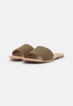 Anna Field 2 PACK - Pantolette Flach - Khaki/gold 10 Anna Field 2 PACK - Pantolette Flach - Khaki/gold -Fashion Verkauf 532340f582ed478782893b4cafdee7fa