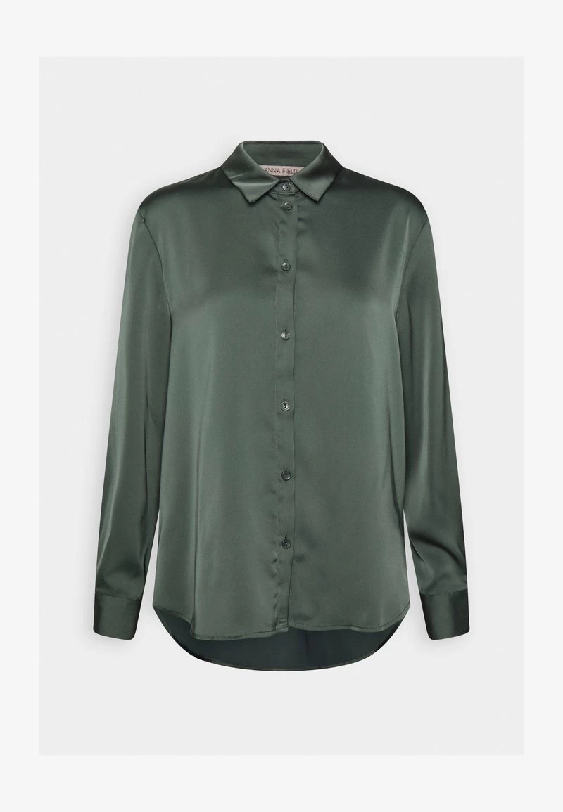 Anna Field Hemdbluse - Olive 3 Anna Field Hemdbluse - Olive