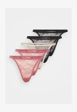 Anna Field 5 PACK - String - Black/nude/pink -Fashion Verkauf 5a382264ee554369832e13b8dbb4e290