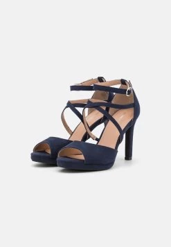 Anna Field Plateausandalette - Dark Blue -Fashion Verkauf 5c556a91f4d547b98de4ece1b3fab354