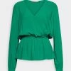 Anna Field PEPLUM - Bluse - Green 2 Anna Field PEPLUM - Bluse - Green -Fashion Verkauf 5c90c473ffc54a01a9eb045d53567605