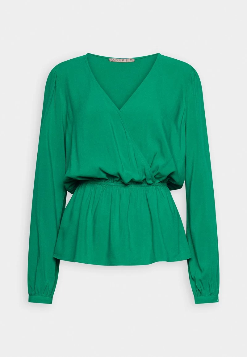 Anna Field PEPLUM - Bluse - Green 3 Anna Field PEPLUM - Bluse - Green