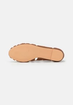 Anna Field LEATHER - Peeptoe Ballerina - Cognac -Fashion Verkauf 663f25bd0c884f89aef185e5f6c55824