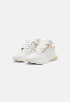 Anna Field LEATHER - Sneaker Low - White/gold 10 Anna Field LEATHER - Sneaker Low - White/gold -Fashion Verkauf 686a50cdb36045e0a639ae1ab987627a