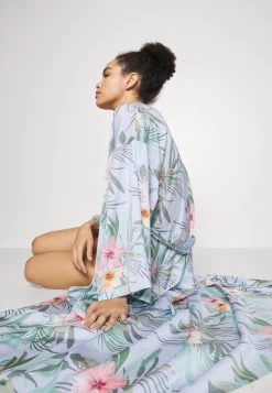 Anna Field FLORAL ROBE - Bademantel - Blue -Fashion Verkauf 6d0f4ed8dd7d41149e200bef4940c5e6