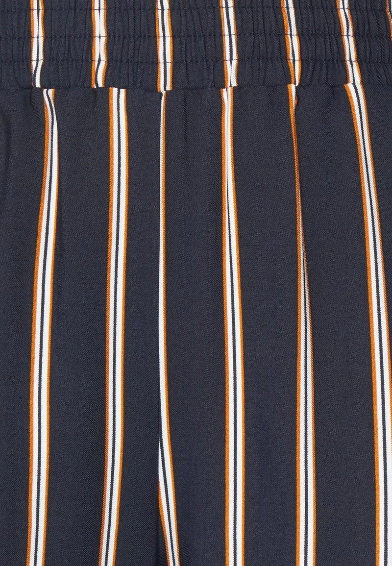 Anna Field Stoffhose - Dark Blue/brown/white 5 Anna Field Stoffhose - Dark Blue/brown/white – Bild 3