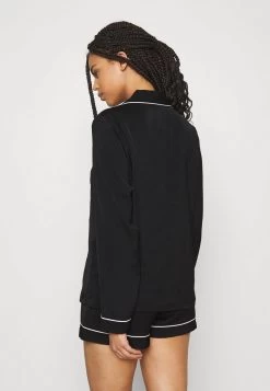 Anna Field AMANDA LONG SLEEVE SHORT SET - Nachtwäsche Set - Black -Fashion Verkauf 76c1a6e3060042a98452482dadb33e40