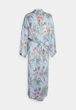 Anna Field FLORAL ROBE - Bademantel - Blue -Fashion Verkauf 792a50311be84056929ce7ae41464dd6