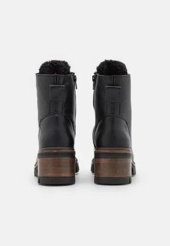 Anna Field LEATHER WINTER BOOTIE - Snowboot/Winterstiefel - Black -Fashion Verkauf 7aa2b8ff28da493e889f79c3ad2d1b2c