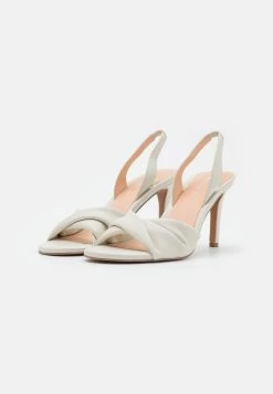 Anna Field LEATHER - High Heel Sandalette - White -Fashion Verkauf 7e69eda6427c49819cf3188ae006a416