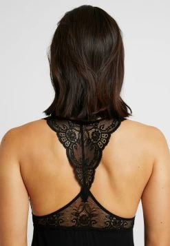 Anna Field ANNA LONG VISCOSE DRESS - Nachthemd - Black -Fashion Verkauf 7fefb7cbb0d14b6ea493b4f178c252a1