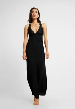 Anna Field ANNA LONG VISCOSE DRESS - Nachthemd - Black -Fashion Verkauf 8677be4ec70f43eb887bf892ce796f78 1