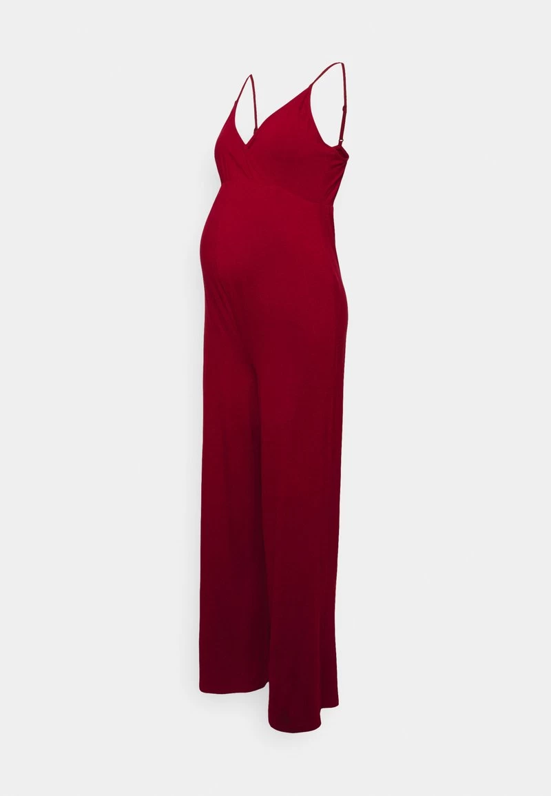 STRAPPY DRAPPY CINTERED - Jumpsuit - Dark Red 8 STRAPPY DRAPPY CINTERED - Jumpsuit - Dark Red – Bild 6