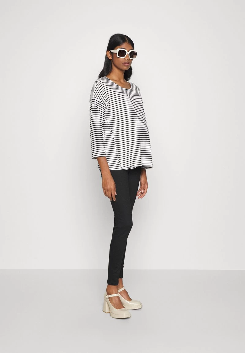 Langarmshirt - Black/white 4 Langarmshirt - Black/white – Bild 2