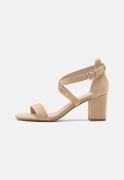 Anna Field LEATHER - Riemensandalette - Beige -Fashion Verkauf 92c245d19df745b8805294c2f61d18a2