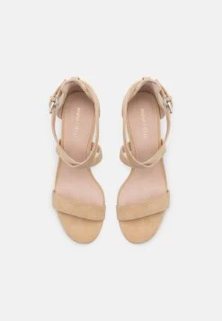 Anna Field LEATHER - Riemensandalette - Beige -Fashion Verkauf 970b51845db14b98834d9093a0e4661a