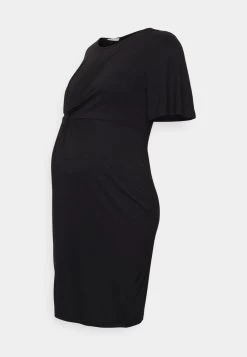 SLEEVES MINI DRESS - Jerseykleid - Black -Fashion Verkauf 9809337e87a3434f87ec47c6215bbfe9