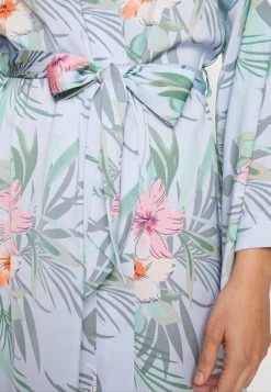 Anna Field FLORAL ROBE - Bademantel - Blue -Fashion Verkauf 997130518deb46f2bc1f996a410ba74e