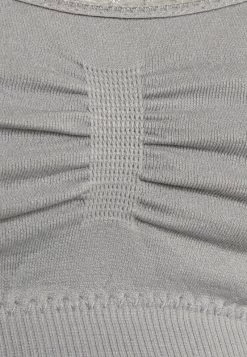 Anna Field MATERNITY SEAMLESS BRA 2 PACK - Bustier - Grey/black -Fashion Verkauf 9c435a2a29ac44bda2722aa4520ce689